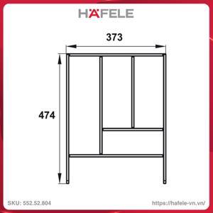 Khay chia thìa dĩa Hafele 552.52.804