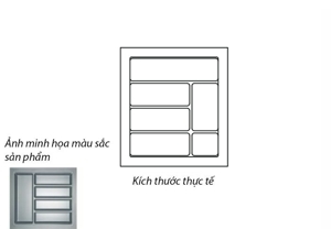 Khay chia thìa dĩa Hafele 556.84.565