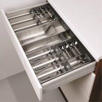 Khay Chia Thìa Dĩa INOX 304 - THƯƠNG HIỆU EUROGOLD -E0645A - E0650A