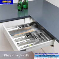 Khay chia thìa dĩa inox 304 E0645A – Eurogold