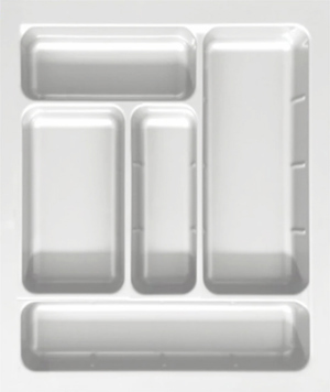 Khay chia thìa nĩa chất liệu nhựa cao cấp Eurogold ETW450