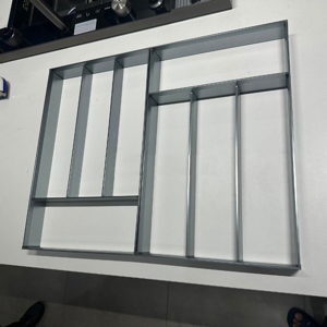 Khay chia thìa nĩa nhôm phay xước Eurogold ETA0175100