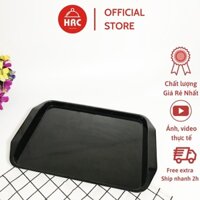 Khay Chữ Nhật Bê Đồ Ăn Có Tay Cầm (CAO CẤP) Khay Nhựa Phục Vụ Nhà Hàng, Quán Ăn, Quán Cafe 805TP