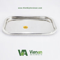 Khay chữ nhật inox vuông