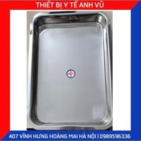 Khay chữ nhật inox y tế