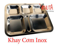 khay cơm inox 201 | khay đựng thức ăn | Khay cơm văn phòng, học sinh