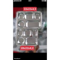 Khay cơm inox 5 ngăn cho người Lớn