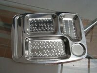 Khay cơm inox 5 ngăn số 7