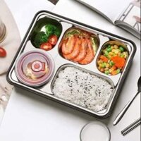 Khay cơm inox