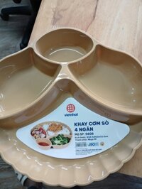 KHAY CƠM SÒ 4 NGĂN 5608