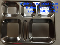 Khay Cơm Văn Phòng, Khay Cơm Phần - Inox 304