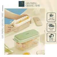 Khay Đá Ecoco, Khay Làm Đá Tủ Lạnh 14 viên. Xả Đá Sau 1 Lần Nhấn Nhựa Cao Cấp An Toàn Cho Sức Khỏe Chinh Hãng 23170