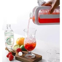 Khay đá làm đá viên 2 trong 1 có nắp đậy thông minh tiện lợi (1500 ml/36 viên)