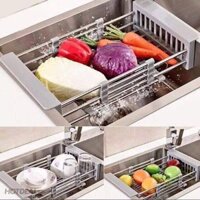 Khay đa năng để bồn rửa chén bằng inox..