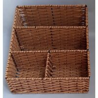 Khay Đa Năng Nhựa Giả Mấy Đựng Gia Vị/ Đồ Trang Điểm/ Vật Dụng Nhỏ