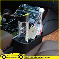 Khay Để Đồ Khe Ghế Phụ, Khay Để Cốc Trên Ô Tô, Xe Hơi Đa Năng