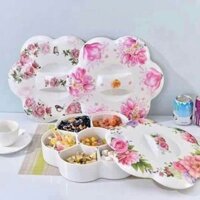 Khay đựng bánh kẹo 7 ngăn đẹp