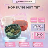 Khay Đựng Bánh Kẹo Có Nắp Chặt Bảo Quản SmartChoice SCG-PK172 Hộp Đựng Bánh Kẹo Tết Nhựa PP PS