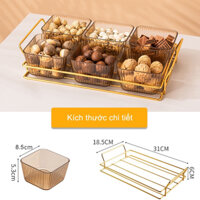 Khay đựng bánh kẹo Mứt Tết thiết kế sang trọng