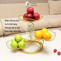 Khay đựng bánh kẹo trái cây MINT DECOR Kệ 3 tầng trang trí bàn ăn nhà bếp Đĩa hoa quả decor bàn trà nhà hàng khách sạn
