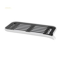 Khay đựng bát đĩa nhựa Máy sấy bồn rửa lớn Giá phơi để bàn Giá thoát nước Nhà bếp Khay lọc nước-Trắng