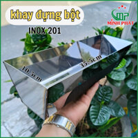 Khay Đựng Bột Trét Tường Inox 201 Cao Cấp Minh Phát – Chống Trượt, Tiện Lợi