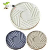 Khay đựng chậu hoa bằng nhựa tròn SPDD, Xoay 360 độ Bánh xe di chuyển Khay đựng thực vật, Tấm bảo vệ sàn bền bỉ Không ồn ào Chậu hoa chất lượng cao Khay di chuyển sân vườn