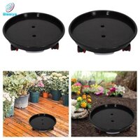 Khay đựng chậu hoa blesiya có bánh xe Phụ kiện tròn đa năng Xe đẩy Pallet cho