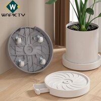Khay đựng chậu hoa WAPKTY, Đế lăn cây tròn dày, Bánh xe lăn cầm tay Giá đỡ cây trồng Đồ dùng làm vườn