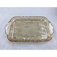 KHAY ĐỰNG CỐC THỦY TINH - VD38 - VÀNG