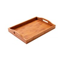 Khay đựng cốc uống nước gỗ tre