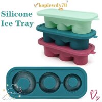 Khay đựng đá viên KOPIEWDX78, có nắp khuôn làm đá viên silicon, Máy làm đá viên hình trụ có thể tái sử dụng sáng tạo cho cốc 20-40oz cho cốc cốc đựng cốc