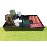 Khay đựng đồ Amenities, bàn chải,cốc đánh răng, nhựa cao cấp