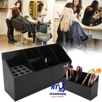 Khay Đựng Đồ Làm Tóc Barber Shop. Hộp Mica Cắm Kéo Cắt Tóc – Đựng Đồ Trang Điểm
