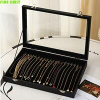 Khay đựng đồ trang sức FIRE LIMIT Vải nhung Vòng tay dài chất lượng cao