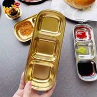 KHAY ĐỰNG GIA VỊ, NƯỚC CHẤM BẰNG INOX 304 KHÔNG ĂN MÒN