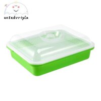 Khay đựng hạt giống có nắp Hộp đựng hạt giống nảy mầm miễn phí, cách không bụi bẩn và dung tích lớn