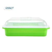 Khay đựng hạt giống có nắp Hộp đựng hạt giống nảy mầm miễn phí, cách không bụi bẩn và dung tích lớn
