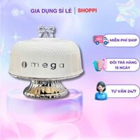 Khay đựng hoa quả trái cây đĩa đựng bánh kẹo nhựa có đáy thoát nước cao cấp 21.6x25.5cm