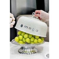 Khay đựng hoa quả trái cây đĩa đựng hoa quả bánh kẹo nhựa có đáy thoát nước cao cấp