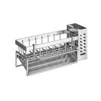 Khay đựng lưới rửa bát innox 304 không rỉ KAB