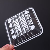 [Khay dùng một lần] Khay thực phẩm tươi dùng một lần siêu thị, khay rau củ quả, hộp cơm trưa nhựa thân thiện với môi trường, màu trắng, 2013 khay, giao hàng miễn phí