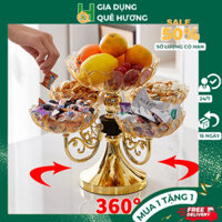 Khay Đựng Mứt Tết 4,5 Tầng, Khay Đựng Bánh Kẹo Hoa Quả Phong Cách Hiện Đại, Đơn giản cao cấp