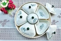 Khay Đựng Mứt Tết Bằng Sứ – KMT-02