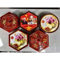 Khay đựng Mứt tết Bánh kẹo Hoa Quả ngày tết
