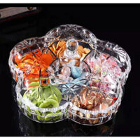 KHAY ĐỰNG MỨT TẾT BÁNH KẸO NGÀY TẾT BẰNG NHỰA - ACRYLIC MEKA TRONG SUỐT