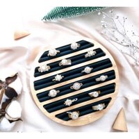 Khay đựng nhẫn gỗ đẹp decor shop Fukistore
