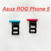 Khay đựng sim ASUS ROG Phone 5 miếng khay chứa thẻ nhớ ổ bắt sim sóng linh phụ kiện điện thoại thay thế hư rớt