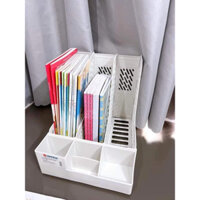 KHAY ĐỰNG TÀI LIỆU 3 NGĂN KÈM ỐNG CẮM BÚT VIỆT NHẬT set 2 cái