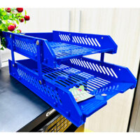Khay Đựng Tài Liệu Kệ 2 Tầng Trượt Xukiva 206-2